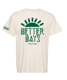 Beige T-shirt Better Days